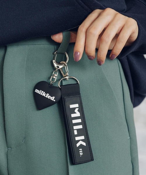 MILKFED.(ミルクフェド)の「BAR TAPE KEYCHAIN(キーホルダー・レディース・ブラック/レッド・ONE SIZE)」の9枚目の写真