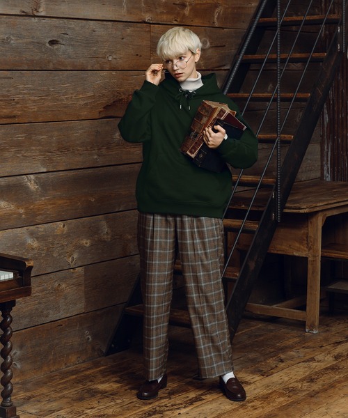 MUHET（ミュエータ）の「【セットアップ可】センタープレスパンツ（その他パンツ・レディース・ダークブラウン/ネイビー/ライトブラウン・SMALL/MEDIUM/LARGE）」の3枚目の写真