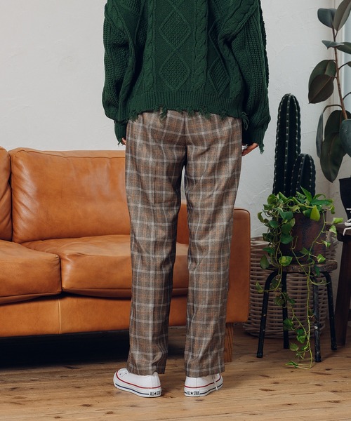 MUHET（ミュエータ）の「【セットアップ可】センタープレスパンツ（その他パンツ・レディース・ダークブラウン/ネイビー/ライトブラウン・SMALL/MEDIUM/LARGE）」の7枚目の写真