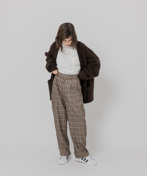 MUHET（ミュエータ）の「【セットアップ可】センタープレスパンツ（その他パンツ・レディース・ダークブラウン/ネイビー/ライトブラウン・SMALL/MEDIUM/LARGE）」の18枚目の写真