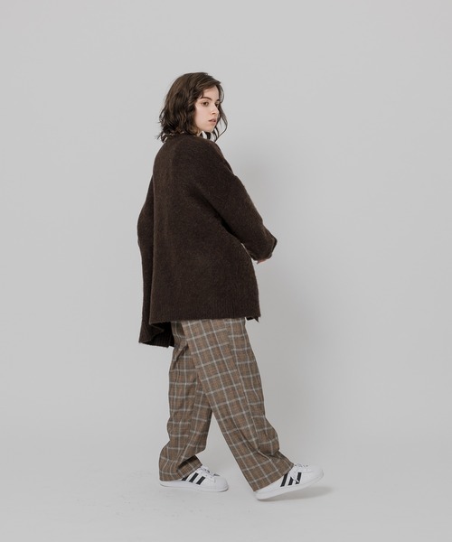 MUHET（ミュエータ）の「【セットアップ可】センタープレスパンツ（その他パンツ・レディース・ダークブラウン/ネイビー/ライトブラウン・SMALL/MEDIUM/LARGE）」の20枚目の写真