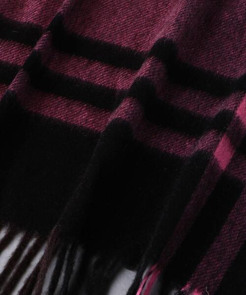 Joshua Ellis（ジョシュアエリス）の「＜Joshua Ellis（ジョシュア エリス）＞BLACKWATCH ストール（ストール/ショール・レディース・ピンク/レッド/イエロー/ケリー/ダークグリーン/ライトブルー/コバルトブルー・FREE）」の11枚目の写真