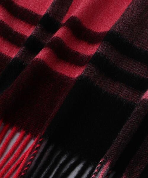 Joshua Ellis（ジョシュアエリス）の「＜Joshua Ellis（ジョシュア エリス）＞BLACKWATCH ストール（ストール/ショール・レディース・ピンク/レッド/イエロー/ケリー/ダークグリーン/ライトブルー/コバルトブルー・FREE）」の12枚目の写真