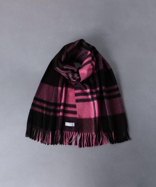 Joshua Ellis（ジョシュアエリス）の「＜Joshua Ellis（ジョシュア エリス）＞BLACKWATCH ストール（ストール/ショール・レディース・ピンク/レッド/イエロー/ケリー/ダークグリーン/ライトブルー/コバルトブルー・FREE）」の18枚目の写真