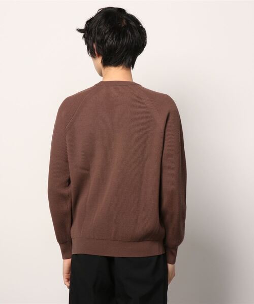 BATONER（バトナー）の「ハードツイストウールクルーネックニット/HARD