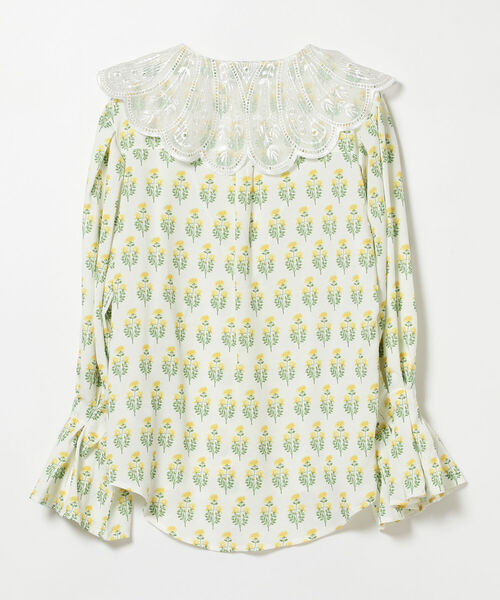 Ray BEAMS（レイビームス）の「sister jane / Knick Knack Floral Blouse（シャツ/ブラウス・レディース・ホワイト系その他6・ONE SIZE）」の6枚目の写真