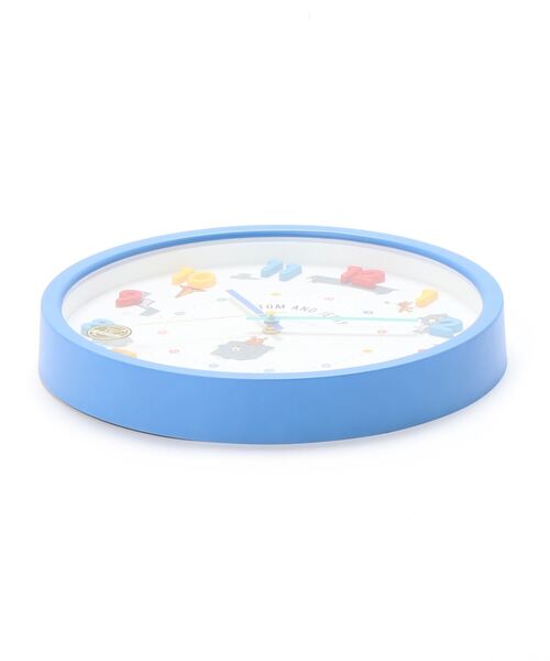 Tom＆Jerry（トムアンドジェリー）の「【公式】トムとジェリー　アイコンウォールクロック（掛け時計・レディース・ブルー・FREE）」の3枚目の写真