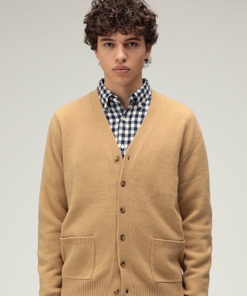 BEAMS PLUS / エルボーパッチ カーディガン（ニット/セーター）｜BEAMS