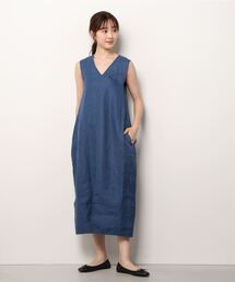 TATRAS CONCEPT STORE | Missing You Already (ミッシングユーオールレディー ) LINEN TWO-WAY DRESS(ワンピース)