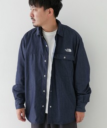 THE NORTH FACE | THE NORTH FACE　Long-Slee Nylon Denim Nuptse Shirts(シャツ/ブラウス)