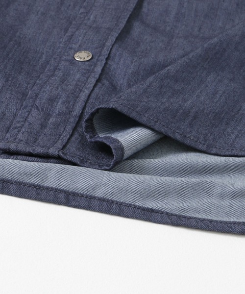THE NORTH FACE（ザノースフェイス）の「THE NORTH FACE　Long-Slee Nylon Denim Nuptse Shirts（シャツ/ブラウス・メンズ・インディゴブルー・X-LARGE）」の19枚目の写真