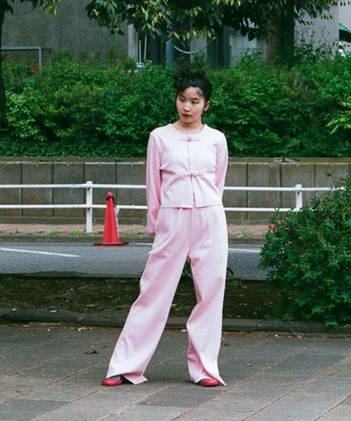 .efiLevol（エフィレボル）の「CHAIEVOL Pants CL-001-P（その他パンツ・レディース・ブラック/ホワイト・1）」の6枚目の写真