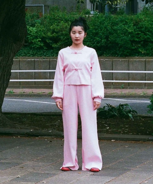 .efiLevol（エフィレボル）の「CHAIEVOL Pants CL-001-P（その他パンツ・レディース・ブラック/ホワイト・1）」の8枚目の写真