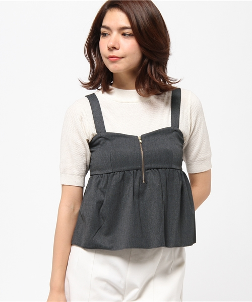 ROSE BUD（ローズバッド）の「LBL-14225 （その他トップス・レディース・ブラック/グレー/チェック・ONE SIZE）」の12枚目の写真