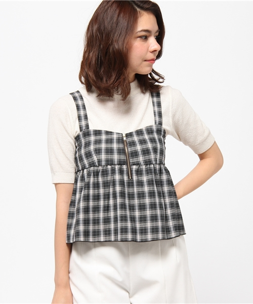 ROSE BUD（ローズバッド）の「LBL-14225 （その他トップス・レディース・ブラック/グレー/チェック・ONE SIZE）」の11枚目の写真