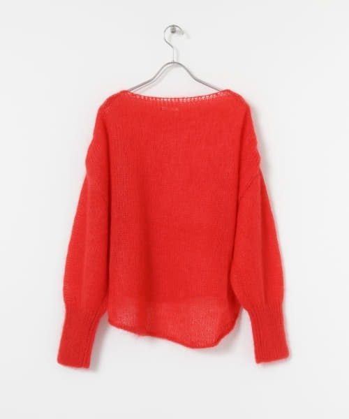 WANDERUNG(ワンデルング)の「【URBS別注】WANDERUNG Ex Kid Mohair Pullover(ニット/セーター・レディース・オレンジ/グリーン/ミント・FREE)」の19枚目の写真