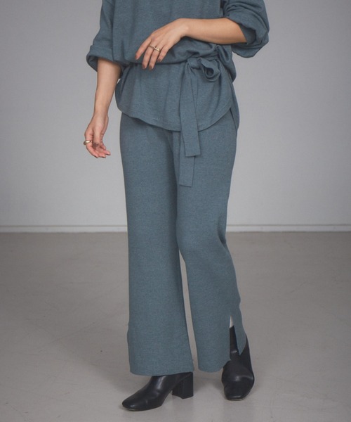 NOMINE（ノミネ）の「【展開店舗限定】ニットプルオーバー＆パンツセットアップ（ニット/セーター・レディース・ラベンダー/キャメル/グリーン/ブラック・フリー）」の17枚目の写真