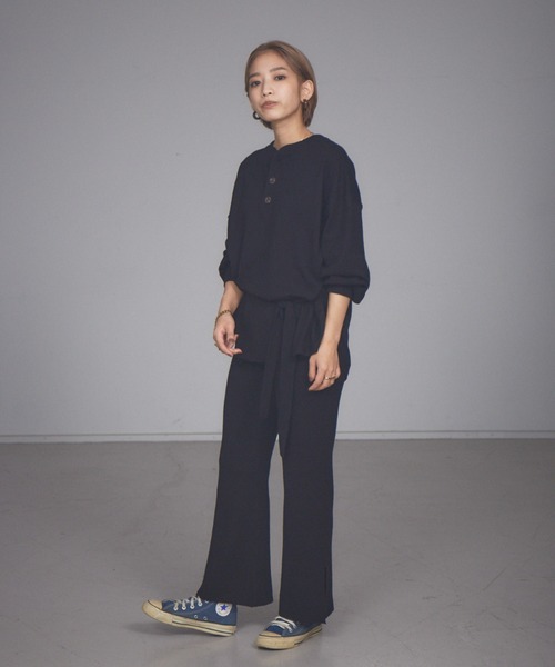 NOMINE（ノミネ）の「【展開店舗限定】ニットプルオーバー＆パンツセットアップ（ニット/セーター・レディース・ラベンダー/キャメル/グリーン/ブラック・フリー）」の14枚目の写真