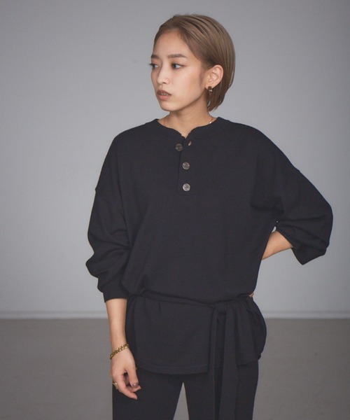 NOMINE（ノミネ）の「【展開店舗限定】ニットプルオーバー＆パンツセットアップ（ニット/セーター・レディース・ラベンダー/キャメル/グリーン/ブラック・フリー）」の8枚目の写真