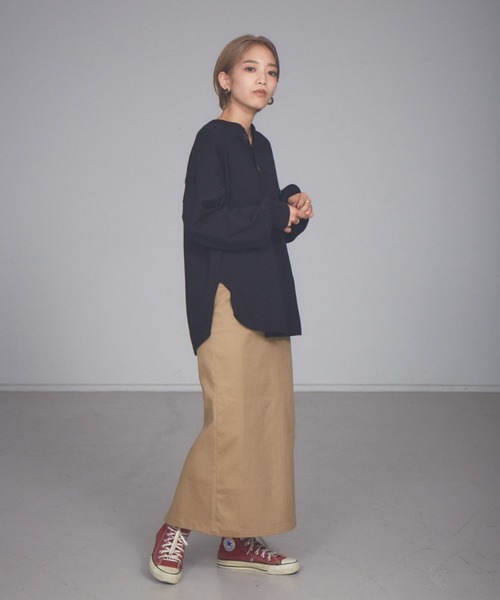 NOMINE（ノミネ）の「【展開店舗限定】ニットプルオーバー＆パンツセットアップ（ニット/セーター・レディース・ラベンダー/キャメル/グリーン/ブラック・フリー）」の15枚目の写真