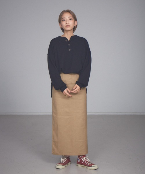 NOMINE（ノミネ）の「【展開店舗限定】ニットプルオーバー＆パンツセットアップ（ニット/セーター・レディース・ラベンダー/キャメル/グリーン/ブラック・フリー）」の19枚目の写真