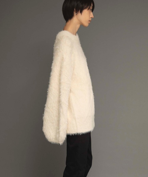 ANT（アント）の「コクーンウォームニット【ANT】（ニット/セーター・レディース・ホワイト/グリーン/ブルー・FREE）」の7枚目の写真