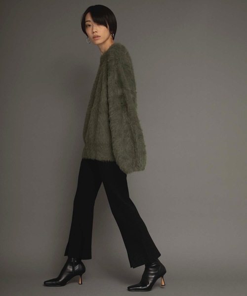 ANT（アント）の「コクーンウォームニット【ANT】（ニット/セーター・レディース・ホワイト/グリーン/ブルー・FREE）」の12枚目の写真