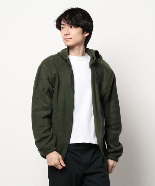 ARCHIVER(アーカイバ)の「【W】【it】【UT13】F06A UNISEX FLEECE FULL ZIP FOOD(パーカー・メンズ・ブラック/オリーブドラブ/グレー/カモフラージュ/オレンジ/パープル/ネイビー/レオパード・MEDIUM/LARGE)」の4枚目の写真