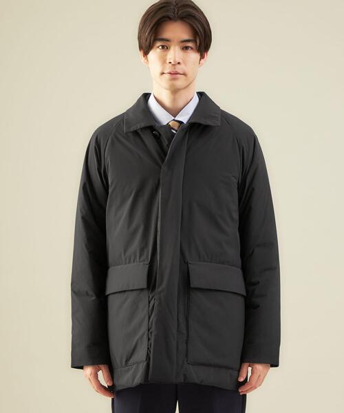 WORK TRIP OUTFITS GREEN LABEL RELAXING（ワークトリップアウトフィッツグリーンレーベル リラクシング）の「＜WORK TRIP OUTFITS＞パデット ハーフコート -撥水-（その他アウター・メンズ・ブラック・S/XL/L/M）」の4枚目の写真