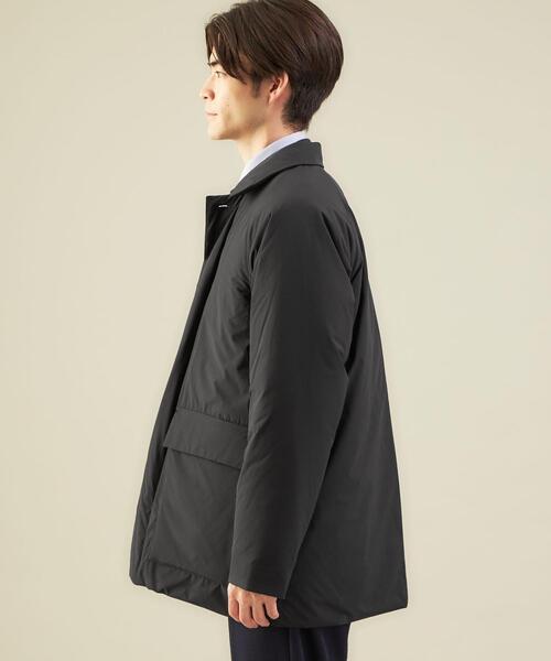 WORK TRIP OUTFITS GREEN LABEL RELAXING（ワークトリップアウトフィッツグリーンレーベル リラクシング）の「＜WORK TRIP OUTFITS＞パデット ハーフコート -撥水-（その他アウター・メンズ・ブラック・S/XL/L/M）」の5枚目の写真