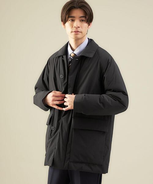 WORK TRIP OUTFITS GREEN LABEL RELAXING（ワークトリップアウトフィッツグリーンレーベル リラクシング）の「＜WORK TRIP OUTFITS＞パデット ハーフコート -撥水-（その他アウター・メンズ・ブラック・S/XL/L/M）」の7枚目の写真