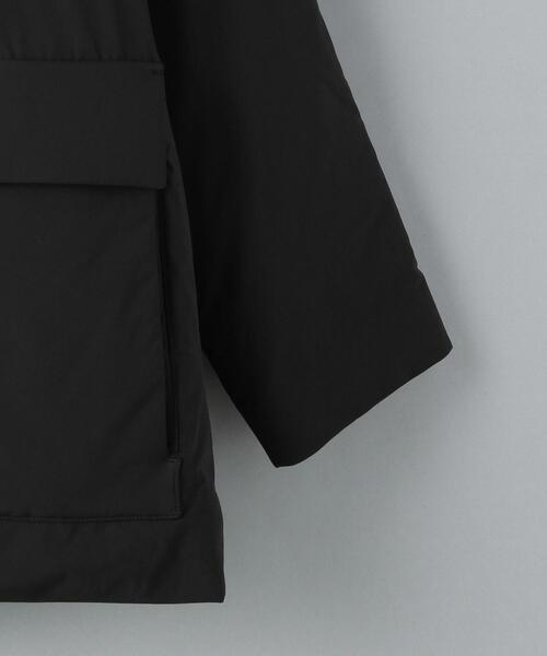 WORK TRIP OUTFITS GREEN LABEL RELAXING（ワークトリップアウトフィッツグリーンレーベル リラクシング）の「＜WORK TRIP OUTFITS＞パデット ハーフコート -撥水-（その他アウター・メンズ・ブラック・S/XL/L/M）」の14枚目の写真