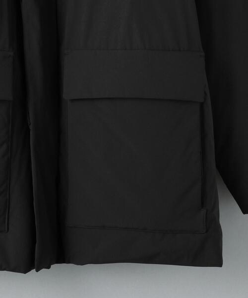 WORK TRIP OUTFITS GREEN LABEL RELAXING（ワークトリップアウトフィッツグリーンレーベル リラクシング）の「＜WORK TRIP OUTFITS＞パデット ハーフコート -撥水-（その他アウター・メンズ・ブラック・S/XL/L/M）」の8枚目の写真