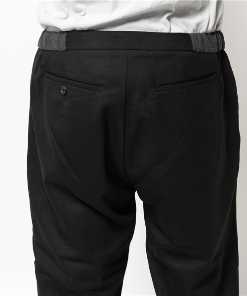 SHIPS JET BLUE（シップスジェットブルー）の「SHIPS JET BLUE(シップス ジェットブルー): TW リブパンツ 15SS（その他パンツ・メンズ・ブラック/グレー・SMALL/MEDIUM/LARGE）」の4枚目の写真