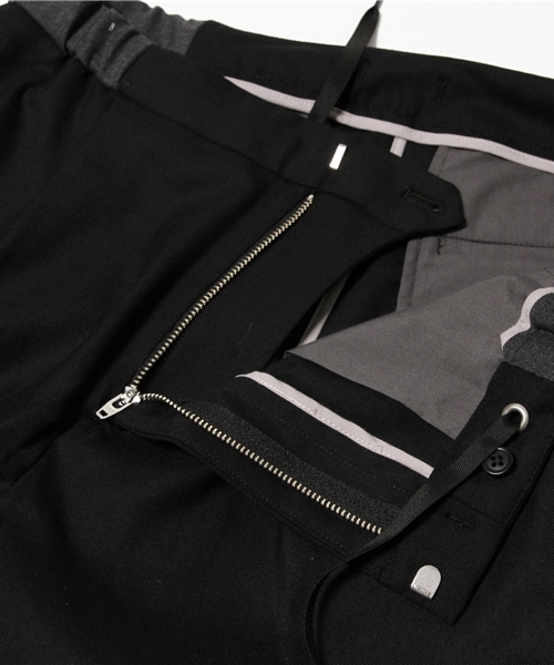 SHIPS JET BLUE（シップスジェットブルー）の「SHIPS JET BLUE(シップス ジェットブルー): TW リブパンツ 15SS（その他パンツ・メンズ・ブラック/グレー・SMALL/MEDIUM/LARGE）」の12枚目の写真