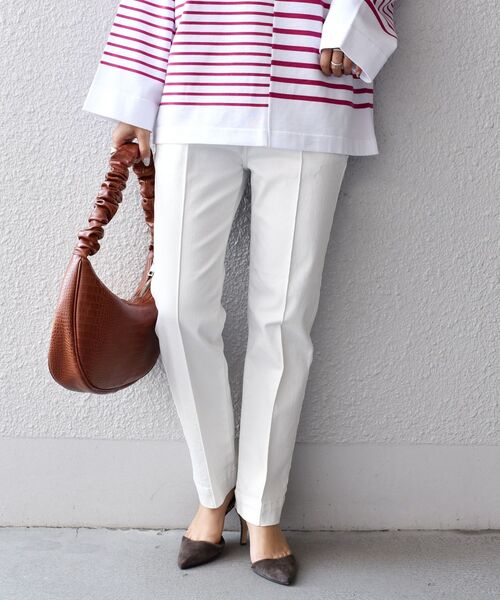 SHIPS（シップス）の「*スーパーストレッチセンターステッチデニム◇（デニムパンツ・レディース・ライトブルー/オフホワイト/ダークブルー・SMALL/MEDIUM/LARGE）」の16枚目の写真