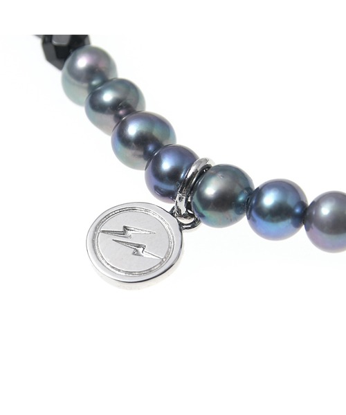 uniform experiment（ユニフォームエクスペリメント）の「PEARL / BEADS BRACELET（ブレスレット・メンズ・ブラック・FREE）」の2枚目の写真