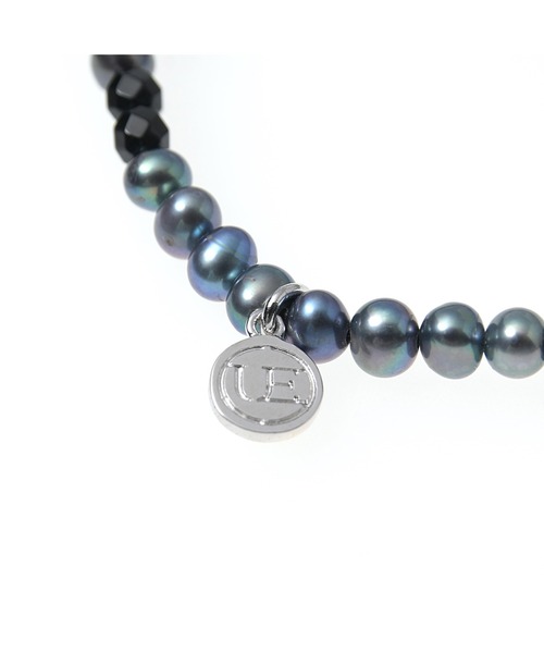 uniform experiment（ユニフォームエクスペリメント）の「PEARL / BEADS BRACELET（ブレスレット・メンズ・ブラック・FREE）」の3枚目の写真