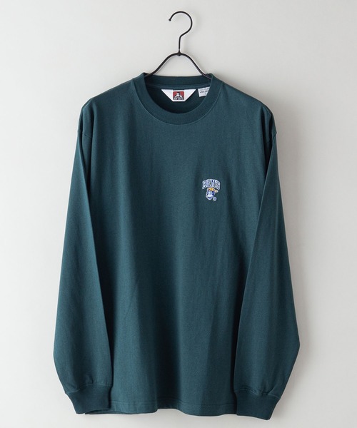 BEN DAVIS(ベンデイビス)の「【BEN DAVIS/ベンデイビス】ワンポイントロゴ刺繍ロンT(Tシャツ/カットソー・メンズ・マスタード/ダークグリーン/ホワイト/ネイビー・SMALL/MEDIUM/X-LARGE/LARGE)」の20枚目の写真
