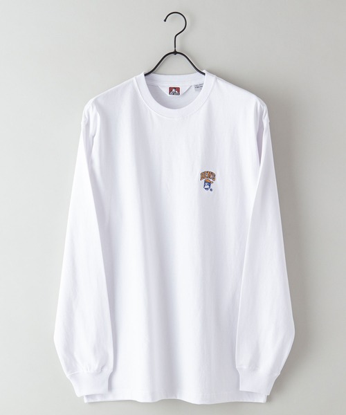BEN DAVIS(ベンデイビス)の「【BEN DAVIS/ベンデイビス】ワンポイントロゴ刺繍ロンT(Tシャツ/カットソー・メンズ・マスタード/ダークグリーン/ホワイト/ネイビー・SMALL/MEDIUM/X-LARGE/LARGE)」の18枚目の写真