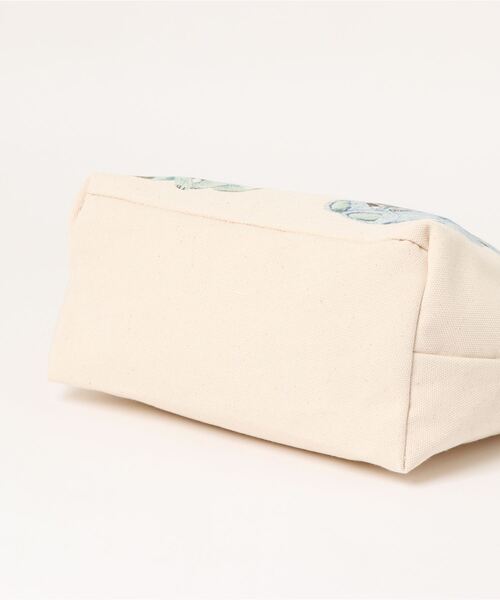 PAUL & JOE ACCESSOIRES（ポールアンドジョーアクセソワ）の「PAUL & JOE ACCESSOIRES (ポール＆ジョーアクセソワ) ミニトート キャンバス PJA-B611 レディース バッグ　かばん ブランド（トートバッグ・レディース・ブラウン/グリーン・FREE）」の19枚目の写真