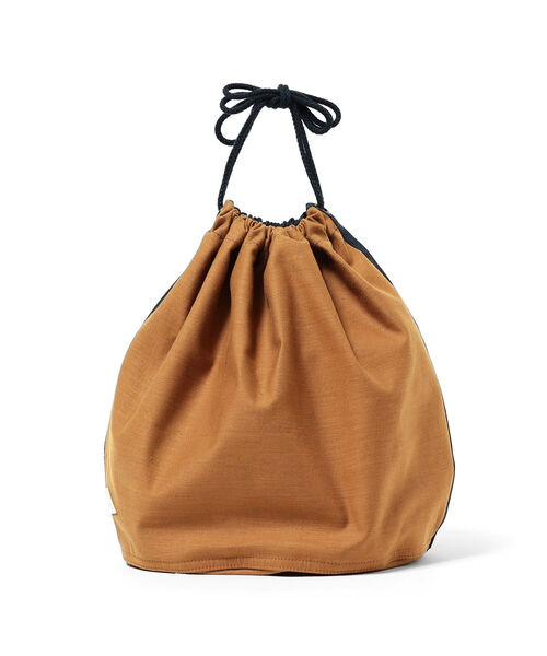 SETTO（セット）の「SETTO × fennica / 別注 2トーンカラー 巾着バッグ M（トートバッグ・レディース・その他/その他1・ONE SIZE）」の6枚目の写真