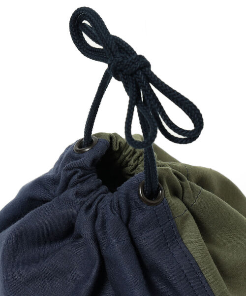 SETTO（セット）の「SETTO × fennica / 別注 2トーンカラー 巾着バッグ M（トートバッグ・レディース・その他/その他1・ONE SIZE）」の11枚目の写真