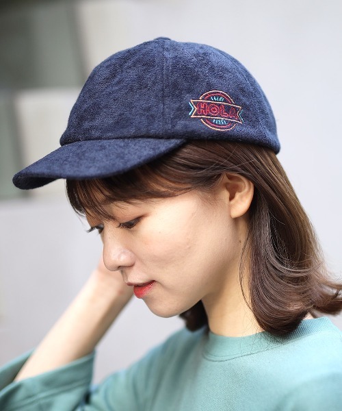 チチカカ（チチカカ）の「パイルキャップ（キャップ・レディース・ネイビー/グレー/イエロー・FREE）」の3枚目の写真