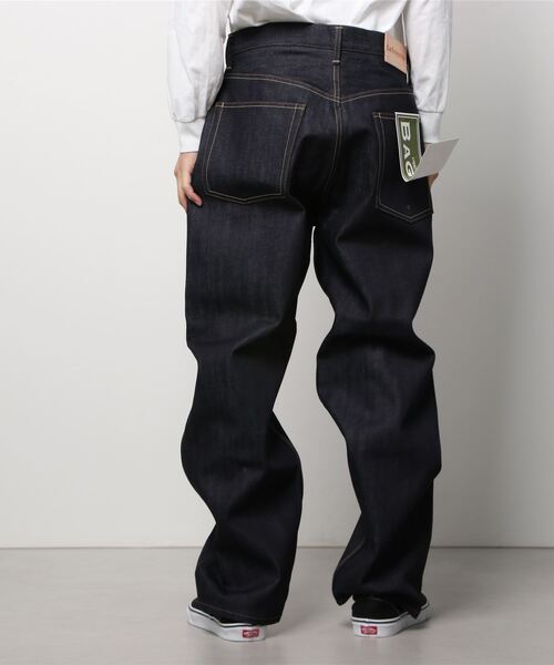 Lafayette（ラファイエット）の「LFYT ラファイエット [Lafayette] - 5ポケット デニム ロングパンツ バギーフィット [5 POCKET DENIM PANTS BAGGIE FIT]（デニムパンツ・メンズ・インディゴブルー・32inch/34inch/36inch/38inch/40inch）」の12枚目の写真