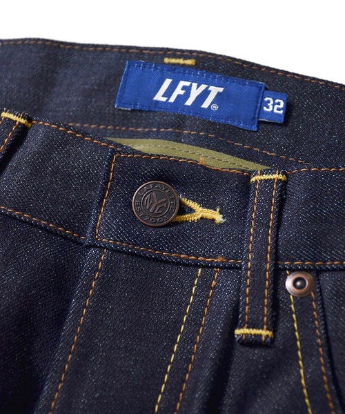 Lafayette（ラファイエット）の「LFYT ラファイエット [Lafayette] - 5ポケット デニム ロングパンツ バギーフィット [5 POCKET DENIM PANTS BAGGIE FIT]（デニムパンツ・メンズ・インディゴブルー・32inch/34inch/36inch/38inch/40inch）」の2枚目の写真