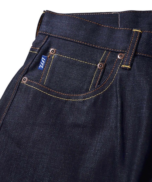 Lafayette（ラファイエット）の「LFYT ラファイエット [Lafayette] - 5ポケット デニム ロングパンツ バギーフィット [5 POCKET DENIM PANTS BAGGIE FIT]（デニムパンツ・メンズ・インディゴブルー・32inch/34inch/36inch/38inch/40inch）」の4枚目の写真