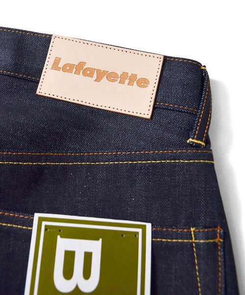 Lafayette（ラファイエット）の「LFYT ラファイエット [Lafayette] - 5ポケット デニム ロングパンツ バギーフィット [5 POCKET DENIM PANTS BAGGIE FIT]（デニムパンツ・メンズ・インディゴブルー・32inch/34inch/36inch/38inch/40inch）」の9枚目の写真