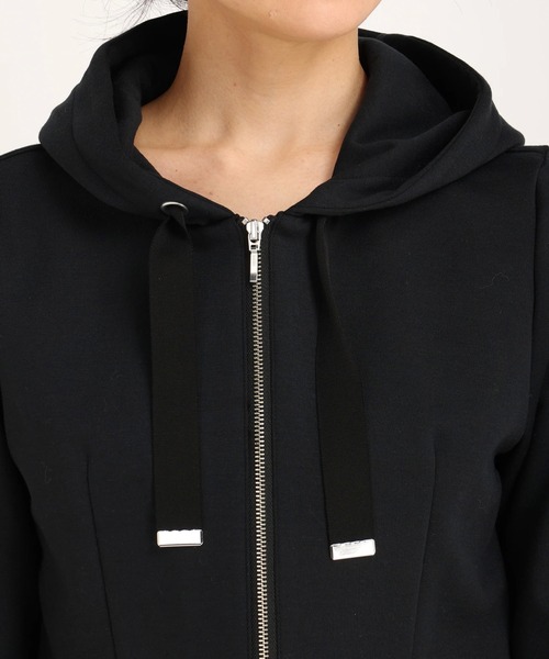 STRAWBERRY-FIELDS（ストロベリーフィールズ）の「マスターエアー　パーカー（パーカー・レディース・ホワイト/ブラック・2）」の9枚目の写真