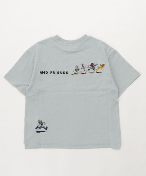 F.O.KIDS(エフオーキッズ)の「F.O.KIDS/エフオーキッズ ディズニーキャラクター 刺繍 Tシャツ(Tシャツ/カットソー・キッズ・ライトブルー/ベージュ/オレンジ・120/140)」の16枚目の写真